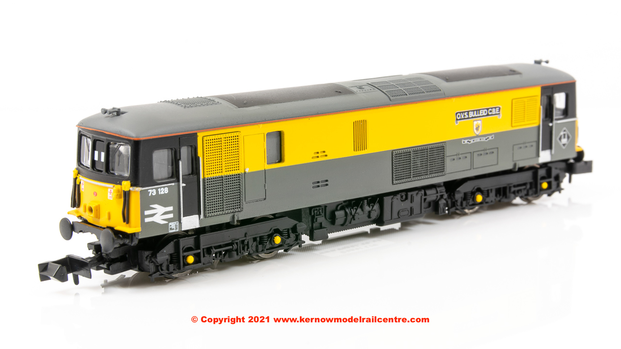 GM2210203 Dapol Class 73 Electro-Diesel Locomotive number 73 128 named "O V S Bulleid" in Dutch Civil Engineers livery